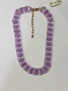 สร้อยคอเรซินที่ไม่เหมือนใครทำด้วยมือสำหรับเด็กผู้หญิงชุดปาร์ตี้งานแต่งงานเครื่องประดับโซ่ลูกปัดจากอินเดีย - Product Image 4