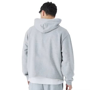 Alta calidad bordado en relieve Logo poliéster/algodón personalizado Unisex pulóver cordón hombres Invierno Polar Regular Fit - Product Image 3