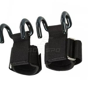 Ganchos de levantamiento de pesas resistentes de neopreno de alta calidad al por mayor 2025, respetuosos con el medio ambiente, antideslizantes, hechos a medida - Product Image 1