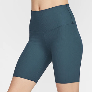 Pantalones cortos de cintura elástica para mujer, pantalones cortos de motorista ajustados de algodón para verano 2025, ropa deportiva informal y estilo de entrenamiento de gimnasio - Product Image 5