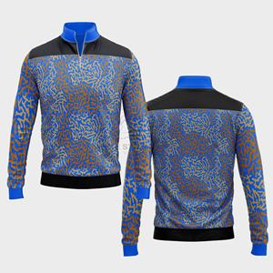 Veste de sport de haute qualité personnalisée pour hommes, femmes et jeunes, vêtements de sport à séchage rapide, pull d'équipe, fermeture éclair intégrale, veste de sport - Product Image 3