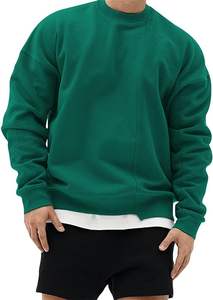 2025 dernière conception personnalisé imprimé hommes Twinset hiver tenue décontracté col rond sweat-shirts bas quantité minimale de commande en gros - Product Image 4