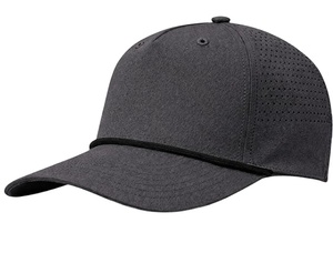 Unisex 100% Polyester Dobby 6-Panel Deep Crown Baseball Cap Silver Copper Buckle Adjustable Unstructured Dad Hat for Outdoor - Product Image 4