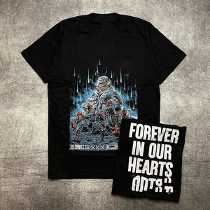 Custom Printing Heavyweight Graphic Cotton Printing 240 Gsm Fashion Oversized Boxy Fit DTG Printing <b>Tshirt</b> for <b>Men</b> - Product Image 5