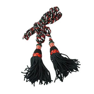 Borlas duraderas al por mayor para uniformes de miembros del personal ceremonial Alambre de lingotes adjunto hecho de rayón seda poliéster uso decorativo - Product Image 5