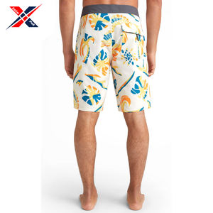 High Quality Men's Quick Dry Breathable Knee Length Drawstring Closure <b>Board</b> <b>Shorts</b> Spandex/Polyester Beach <b>Swim</b> Casual <b>Trunks</b> - Product Image 4