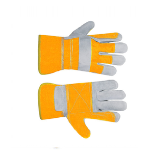 Guantes de soldadura Tig Los mejores guantes de soldadura de cuero de seguridad Guantes de trabajo con alta visibilidad para equipos de soldadura Cómodos y duraderos - Product Image 2