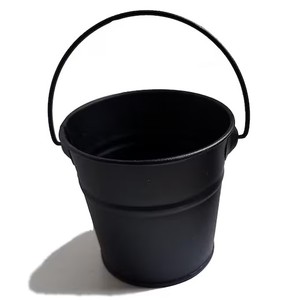 Metal Galvanized Bucket Flowers Girl Bucket Rusting Wedding Decor Halloween Decor <b>Succulent</b> <b>Planter</b> Metal Pail - Product Image 1