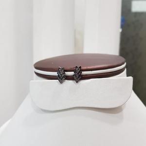 Pendientes de Plata de Ley 925 con diseño de animales y diamantes pavimentados naturales, joyería de plata hecha a mano, tamaño de 11MM x 8MM - Product Image 2