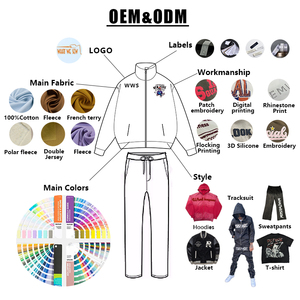 เสื้อแจ็คเก็ตผู้ชายแบบมีฮู้ดกันน้ำกันลมสองชิ้น ผ้าฟลีซ พิมพ์ลายแฟชั่นลำลอง ระบายอากาศได้ดี เหมาะสำหรับฤดูหนาว ขายส่ง - Product Image 4