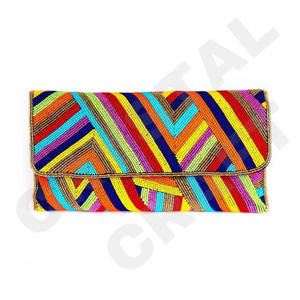 BOONDEWA - Bolso de Mano de Lujo Bordado a Mano con Cuentas Personalizadas, para Fiestas, con Color y Tamaño Personalizables para Damas - Product Image 3