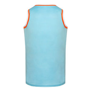 Maillot de basket-ball d'été réversible en mesh, impression par sublimation, respirant, séchage rapide, maillot noir - Product Image 3