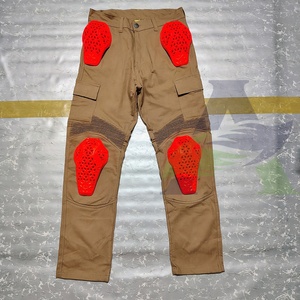 Pantalones vaqueros multifuncionales de 2 capas para motocicleta, pantalones vaqueros para montar con material de forro reforzado resistente a la abrasión y a prueba de cortes de marca - Product Image 3