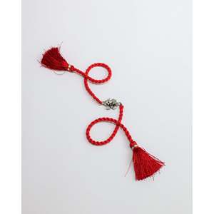 Rakhi de Plata 925 con Forma de Flor, Regalo para Hermanas - Product Image 3