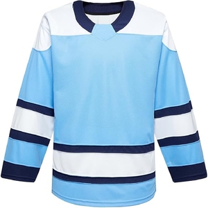 Nueva camiseta de hockey sobre hielo de poliéster de jugadores profesionales personalizados OEM de calidad superior 2025 para hombres - Product Image 1