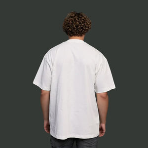 Camisetas de gran tamaño Vintage con lavado ácido para hombre, ropa de calle DTG con estampado, camisetas gráficas personalizadas 100% algodón, camiseta en blanco de talla grande para hombre - Product Image 4