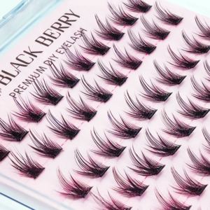 Pestañas Pre-Mapeado Manga Cluster Anime Lashes Extensiones Paquete personalizado Diseño DIY Extensiones Fluffy Lashes al por mayor - Product Image 5