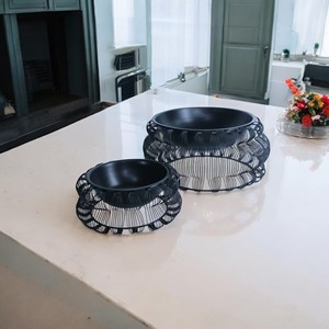 Modern Portable Iron <b>Cat</b> Dog Feeder Bowl Holder New Arrival Stylish Eco-Friendly Elevated Pets Bowl with Durable <b>Stand</b> - Product Image 6