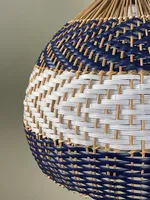 Abat-jour et couvercle de lampe en rotin tissé à la main pour la décoration intérieure, lampes suspendues au plafond, luminaires de lustre modernes, vente en gros de produits bon marché