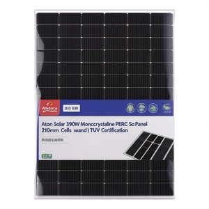 Panneau solaire monocristallin PERC Aton Solar 390W avec cellules de 210 mm et certification TUV - Product Image 2