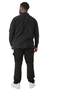 เสื้อเชิ้ตแขนยาวผู้ชายขายดี ระบายอากาศได้ดี สไตล์ลำลอง ผ้าคอตตอนทวิลล์ ดีไซน์ใหม่ทันสมัย ลุคซักล้าง ราคาส่งถูก - Product Image 2