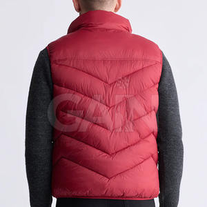 2025 invierno al aire libre adultos uso chaleco acolchado precio bajo chaleco acolchado de secado rápido para ropa casual de hombres - Product Image 4