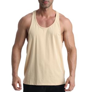 Débardeur de sport en coton pour homme, respirant, couleur unie, à prix réduit - Product Image 5