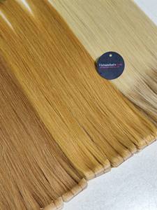 Más vendidos de alta calidad 100% virgen vietnamita recto cutícula completa onda profunda Yaki cinta Invisible extensiones de cabello humano Doble - Product Image 2