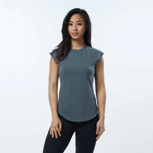 Vente en gros de haute qualité personnalisé imprimé Design moderne femmes t-shirt pour streetwear et tenues quotidiennes décontractées - Product Image 1