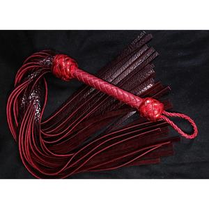 JEXMOO Fouets en cuir faits main personnalisés, outils artisanaux, noir, nouvelle arrivée, 2 ensembles d'équipements de bondage pour adultes, international - Product Image 5