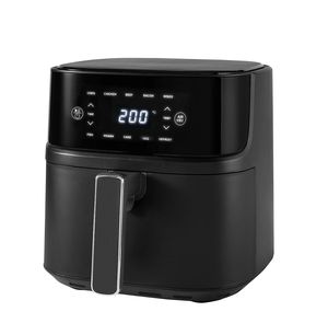 5.1-6.0L Touch Screen Air Fryer with Plastic Body double Basket Stainless Steel Air Fryer with Manual <b>Timer</b> for sale to Europe - Product Image 2