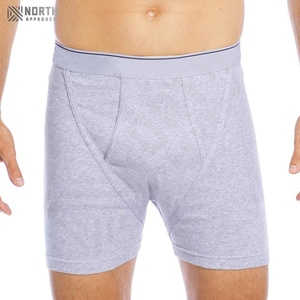High Grade <b>Mens</b> Boxer Shorts Organic Cotton Feel Fresh <b>Underwear</b> With All Over Printed Logo <b>Underwear</b> For <b>Men</b> <b>Men</b> Summer Shorts - Product Image 1