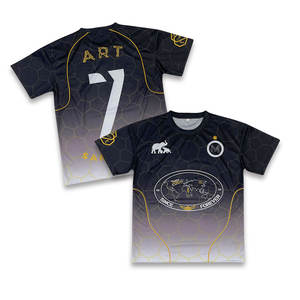 เสื้อฟุตบอลพิมพ์ลายปักโลโก้เสื้อฟุตบอล - Product Image 1