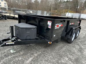 Clean New Heavy Duty Dump Farm Trailer with Hydraulic Tilt & Motor High Safety 7x12/7x14/6x12/6x14 Sizes Premium Quality - Product Image 2