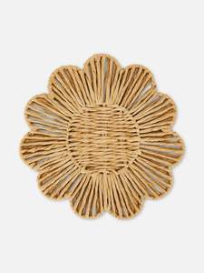 Nouveau design de dessous-de-plat en jacinthe d'eau fleurie / tapis / dessous-de-plat de table, accessoires de cuisine en gros - Product Image 6