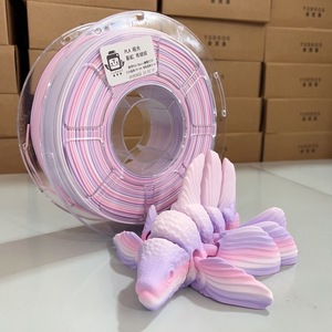 เส้นพลาสติก PLA สีรุ้ง ชมพู ขาว แบบด้าน น้ำหนัก 1 กก. ไม่ติดขัด ไม่เป็นเส้นด้าย สำหรับเครื่องพิมพ์ 3 มิติ - Product Image 4