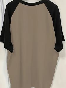 เสื้อยืดเอวลอยทรงหลวมพอดีตัวสำหรับผู้ชายเสื้อยืดแนวสตรีทผ้าฝ้าย100% ไหล่ตกสำหรับใส่โลโก้ได้ตามต้องการ - Product Image 4