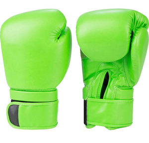 Premium PU leather boxing <b>gloves</b> ergonomic fit high density foam custom OEM pro grade impact resistant training <b>gloves</b> - Product Image 2