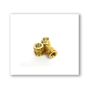 Prix d'usine en stock Insérez des écrous d'insertion rotatifs en laiton de haute qualité du fournisseur indien - Product Image 6