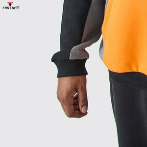 เสื้อฮู้ดแบบสวมหัวสำหรับผู้ชายผ้าฝ้าย100% ปักโลโก้แบบกำหนดเอง - Product Image 5