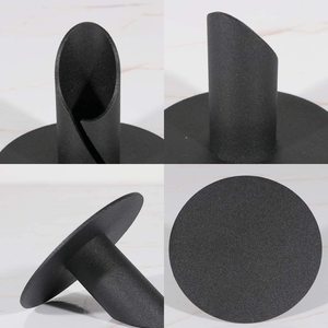 2025 Design Blanc Fini Bougeoir Durable Métallique Antidérapant Bougeoir Haute Exigeant Table Top Éclairage Décor - Product Image 6