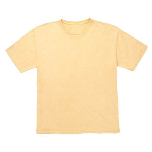 Derniers modèles de t-shirts délavés à l'acide pour hommes de couleur personnalisée Street Wear 100% coton tricoté taille adulte - Product Image 3