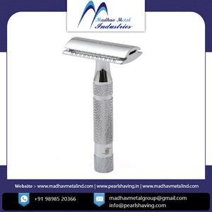 Maquinilla de afeitar de acero inoxidable clásica de tamaño personalizado de calidad natural disponible a un precio asequible - Product Image 2