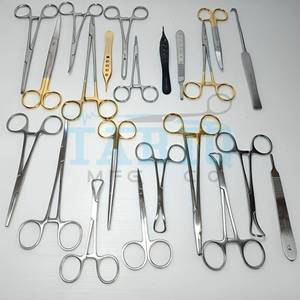 Nouvel arrivage Kit complet d'instruments chirurgicaux de base de chirurgie mineure en acier inoxydable de haute qualité Kit de chirurgie essentiel - Product Image 4