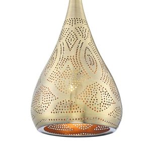 Lámpara colgante de linterna con acabado plateado para restaurantes de hotel en casa y decoración de deshierbe - Product Image 2