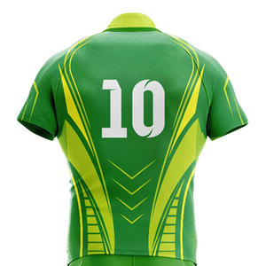 Maillot de rugby personnalisé pour hommes, qualité supérieure, polyester, manches courtes, pour entraînements d'équipe, matchs, sports de plein air - Product Image 6