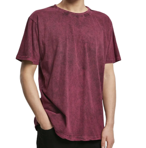 Blank <b>Plain</b> Acid Wash <b>Oversized</b> Vintage Custom Men Crewneck 100% Cotton <b>t</b> <b>Shirt</b> High Quality Acid Wash Tee <b>Shirt</b> - Product Image 6