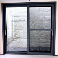 Ventanas Corredizas de Vidrio de Aleación de Aluminio Modernas de Alto Rendimiento DEEZON, Modelo Serie 120, Insonorizadas, Resistentes a Huracanes, Templadas 5