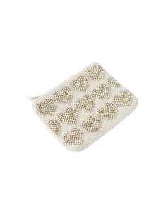 Cuteness Customizing Embroidery Palma Design Beaded <b>Mini</b> Zipper <b>Bag</b> With Handcraft Seed Bead And Elegant Style From India - Product Image 5