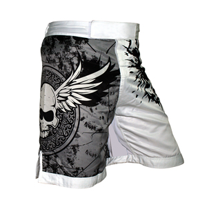 Pantalones cortos Mma personalizados mujeres hombres adultos jóvenes sublimación boxeo Grappling Jiu Jitsu Bjj Fight Shorts - Product Image 4
